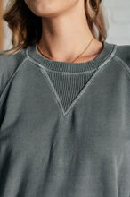 Load image into Gallery viewer, Hands Down Favorite Sweatshirt in Ash Jade