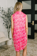 Load image into Gallery viewer, Harbour Quarter Zip Dress in Coastal Pink