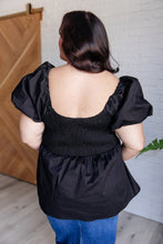 Load image into Gallery viewer, Her Favorite Records Balloon Sleeve Blouse