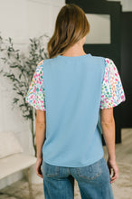 Load image into Gallery viewer, High Expectations Contrast Puff Sleeve Blouse
