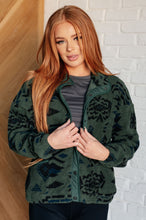 Load image into Gallery viewer, High Perspective Geometric Fleece Jacket