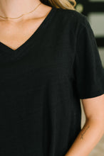 Load image into Gallery viewer, I Don't Have to Choose V-Neck Tee in Black