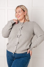 Load image into Gallery viewer, I Don't Know Why Bow Front Cardigan
