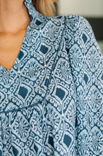 Load image into Gallery viewer, I Gave You My Heart Floral Babydoll Blouse