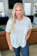 Load image into Gallery viewer, Close to Myself Patch Pocket Tee in Cement