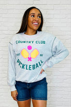 Load image into Gallery viewer, Country Club Pickle Ball Graphic Sweatshirt