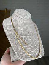 Load image into Gallery viewer, Sheer Perfection Snake Chain Necklace