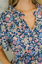 Load image into Gallery viewer, I Wanna Talk Notch Neck Midi Dress