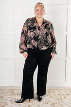 Load image into Gallery viewer, I Wish We Had it All Surplice Floral Blouse