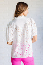 Load image into Gallery viewer, I'll Let You Know Eyelet Lace Blouse