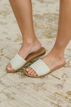 Load image into Gallery viewer, Imelda Off White Crocheted Slip On Sandal