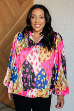 Load image into Gallery viewer, In The Wild Animal Print Blouse