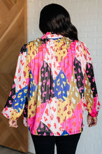 Load image into Gallery viewer, In The Wild Animal Print Blouse