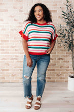 Load image into Gallery viewer, It's a Go Striped Knit Top