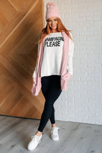 Load image into Gallery viewer, Champagne Please Lightweight Sweater