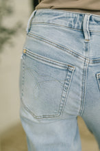Load image into Gallery viewer, Martha Mid Rise Kick Flare w Raw Hem