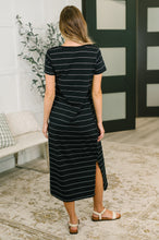 Load image into Gallery viewer, Keep em' Talkin Scoop Neck Midi Dress