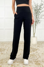 Load image into Gallery viewer, Leg Day Legends Straight Leg Bottoms in Black