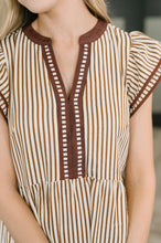 Load image into Gallery viewer, Let Me Love You Cap Sleeve Tiered Dress
