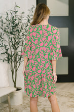Load image into Gallery viewer, Lizzy Sunday Dress in Emerald Abstract Floral- 3/3/2026 NEW