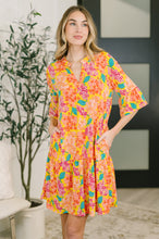 Load image into Gallery viewer, Lizzy Sunday Dress in Leaf Multi Floral- 3/3/2026 NEW