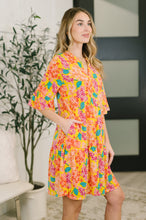 Load image into Gallery viewer, Lizzy Sunday Dress in Leaf Multi Floral- 3/3/2026 NEW