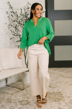 Load image into Gallery viewer, Only Pair High Waisted Wide Leg Bottoms in Linen