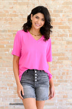 Load image into Gallery viewer, Lonesome Valley V-Neck Ribbed Top