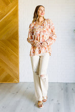 Load image into Gallery viewer, Marigold Dreams Floral Blouse