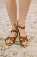 Load image into Gallery viewer, Marlene Ankle Strap Woven Sandal