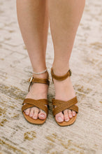 Load image into Gallery viewer, Marlene Ankle Strap Woven Sandal