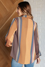 Load image into Gallery viewer, Moderately Mod Polka Dot Button Up Top