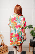 Load image into Gallery viewer, Mother Nature's Recipes Collared Dress in Green