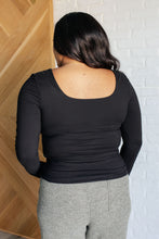 Load image into Gallery viewer, Never Imitated Long Sleeve Top in Black
