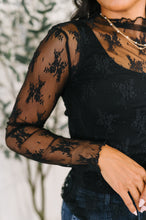 Load image into Gallery viewer, Next Level Patterned Layering Top in Black