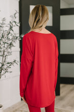 Load image into Gallery viewer, Next to Nothing Top and Bottom Set in Ruby