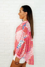 Load image into Gallery viewer, No Hesitation Mixed Print Blouse