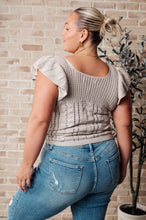 Load image into Gallery viewer, No One Knows Pointelle Knit Top