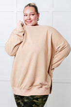 Load image into Gallery viewer, No Plain Jane Oversized Sweatshirt in Khaki