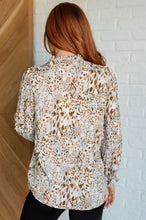 Load image into Gallery viewer, Office Safari Keyhole Tie Detail Blouse