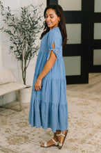 Load image into Gallery viewer, One Less Crisis Tiered Midi Dress