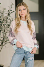 Load image into Gallery viewer, Outside the Lines Oversized Color Block Pullover