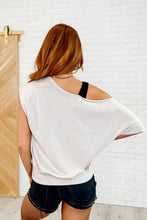Load image into Gallery viewer, Pilates Princess Off Shoulder Top in Light Taupe