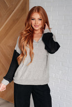 Load image into Gallery viewer, Pull Up Your Sleeves Color Block Hoodie -9/30/2025 NEW