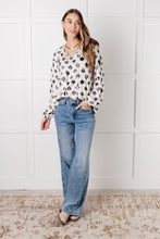 Load image into Gallery viewer, Quick Follow Up Floral Tile Blouse