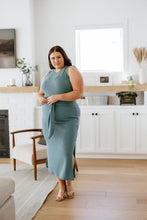 Load image into Gallery viewer, Out on the Town Tie Detail Midi Dress