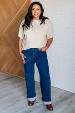 Load image into Gallery viewer, Relaxing Away Dolman Sleeve Knit Top in Taupe