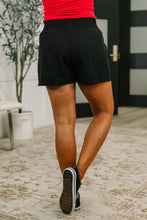 Load image into Gallery viewer, Rile Me Up High Waisted Shorts in Black