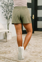 Load image into Gallery viewer, Rile Me Up High Waisted Shorts in Dusty Olive