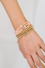 Load image into Gallery viewer, Rose & Radiance Bracelet Set in Pink and Gold